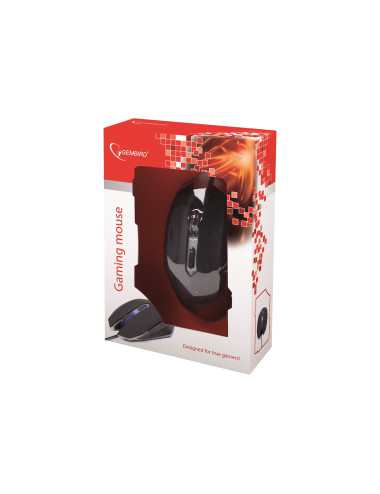 Gembird Gaming mouse, USB, blue Gembird