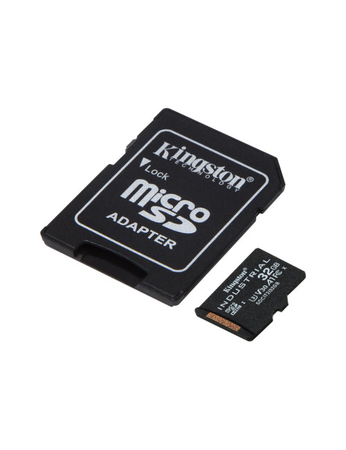 Kingston UHS-I 32 GB microSDHC/SDXC Industrial Card Flash memory class Class 10, UHS-I, U3, V30, A1