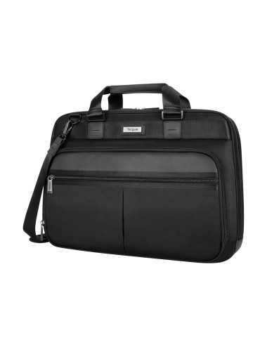 Targus Mobile Elite Topload Fits up to size 15.6-16 " Briefcase Black Shoulder strap