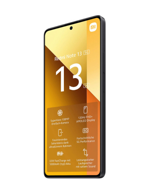 Xiaomi Redmi Note 13 Graphite Black 6.67 " AMOLED 1080 x 2400 pixels Mediatek Dimensity 6080 Internal RAM 8 GB 256 GB Dual SIM N
