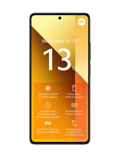 Xiaomi Redmi Note 13 Graphite Black 6.67 " AMOLED 1080 x 2400 pixels Mediatek Dimensity 6080 Internal RAM 8 GB 256 GB Dual SIM N