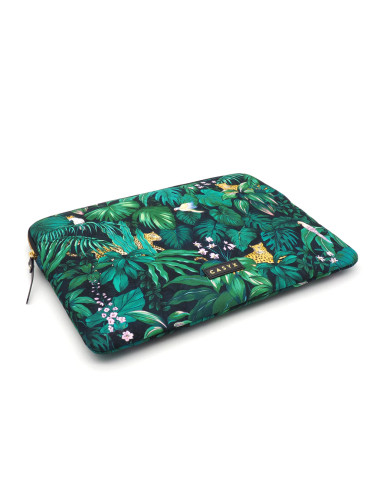 Casyx Casyx for MacBook SLVS-000020 Fits up to size 13 /14 " Sleeve Deep Jungle Waterproof