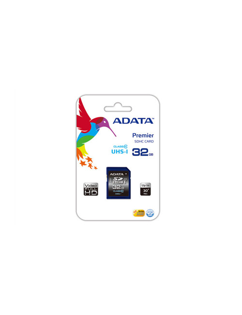 ADATA Premier 32 GB SDHC Flash memory class 10 No