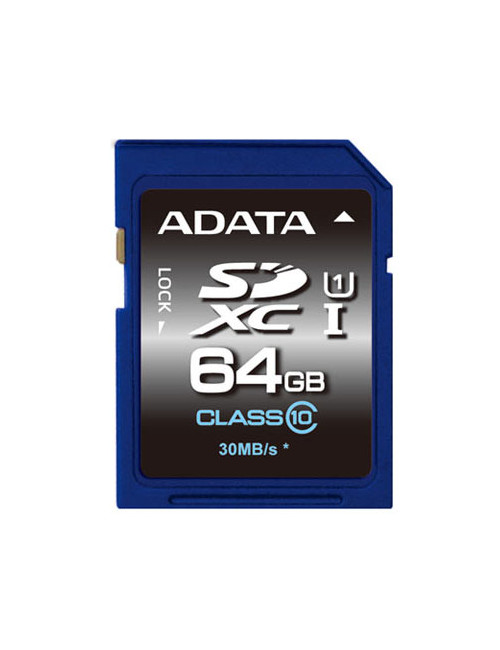 ADATA Premier 64 GB SDHC Flash memory class 10 No