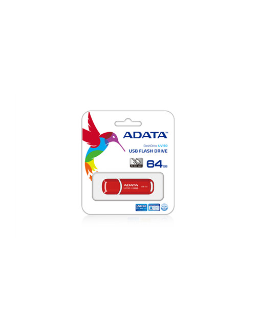 ADATA UV150 64 GB USB 3.0 Red