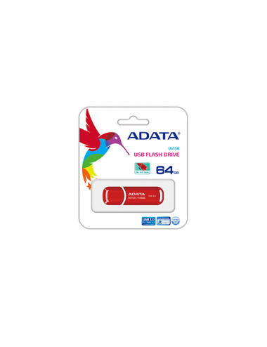 ADATA UV150 64 GB USB 3.0 Red