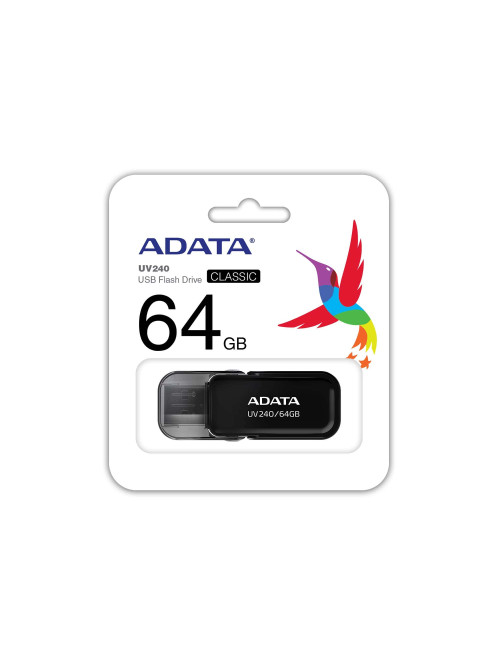 ADATA DashDrive UV240 64 GB USB 2.0 Black