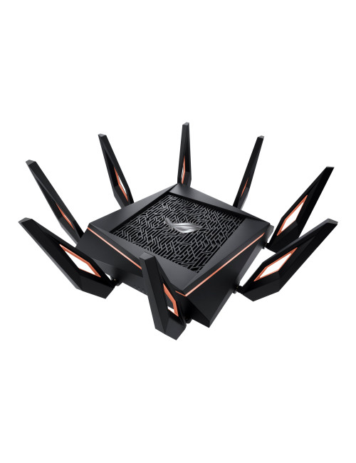 Asus GT-AX11000 Tri-band WiFi Gaming Router ROG Rapture 802.11ax 4804+1148 Mbit/s 10/100/1000 Mbit/s Ethernet LAN (RJ-45) ports 