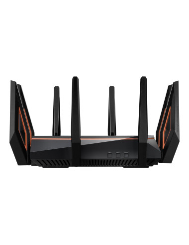 Asus GT-AX11000 Tri-band WiFi Gaming Router ROG Rapture 802.11ax 4804+1148 Mbit/s 10/100/1000 Mbit/s Ethernet LAN (RJ-45) ports 