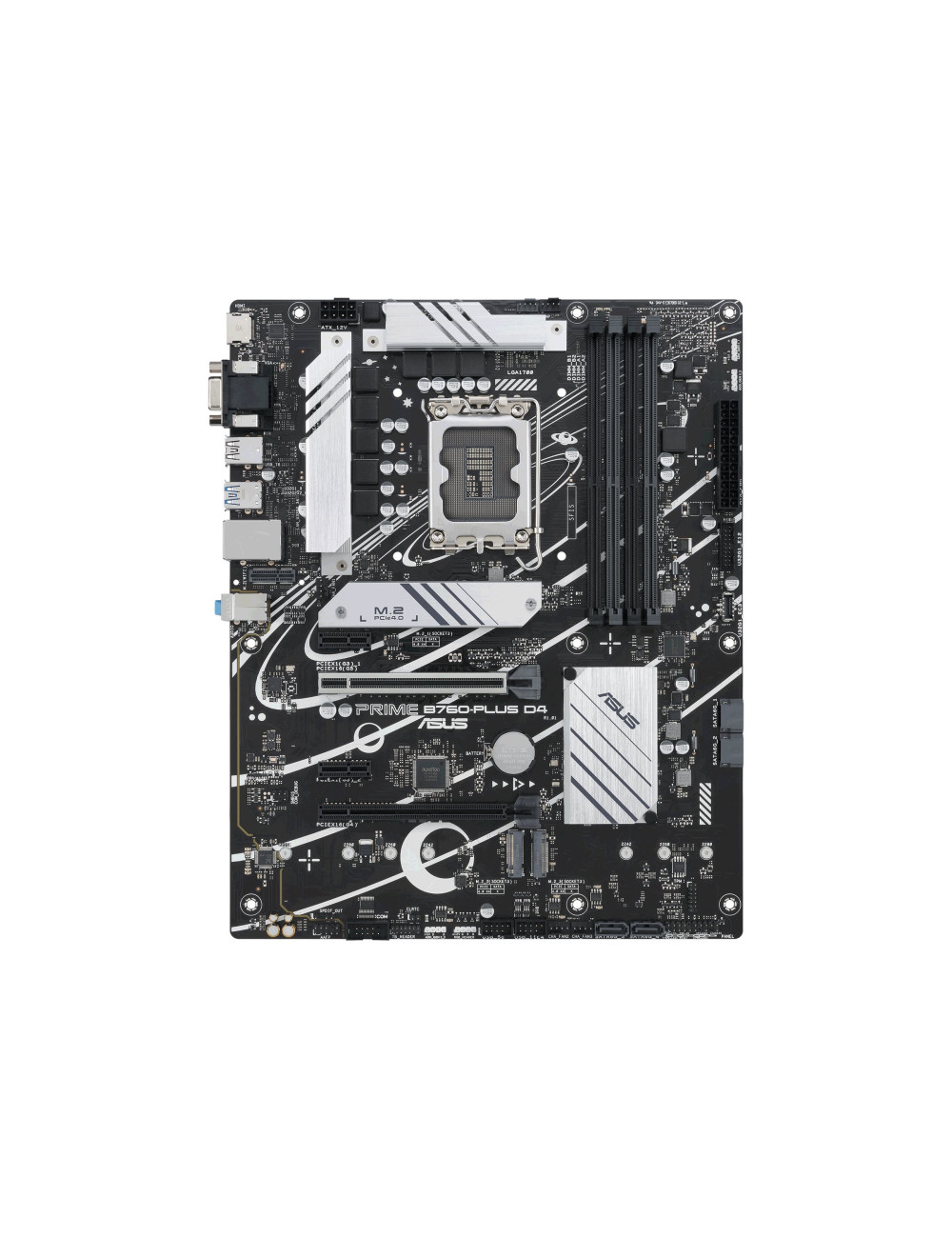 Asus PRIME B760-PLUS D4 Processor family Intel Processor socket LGA1700 DDR4 Supported hard disk drive interfaces M.2, SATA Numb