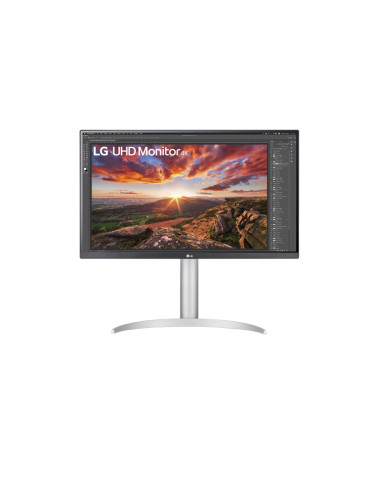 LG Monitor 27UP85NP-W.AEU 27 " IPS 3840 x 2160 pixels 16:9 5 ms 400 cd/m 60 Hz