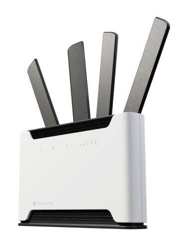 Wireless Router|MIKROTIK|Wireless Router|Wi-Fi 6|IEEE 802.11a/b/g|IEEE 802.11n|IEEE 802.11ac|IEEE 802.11ax|USB 2.0|4x10/100/1000