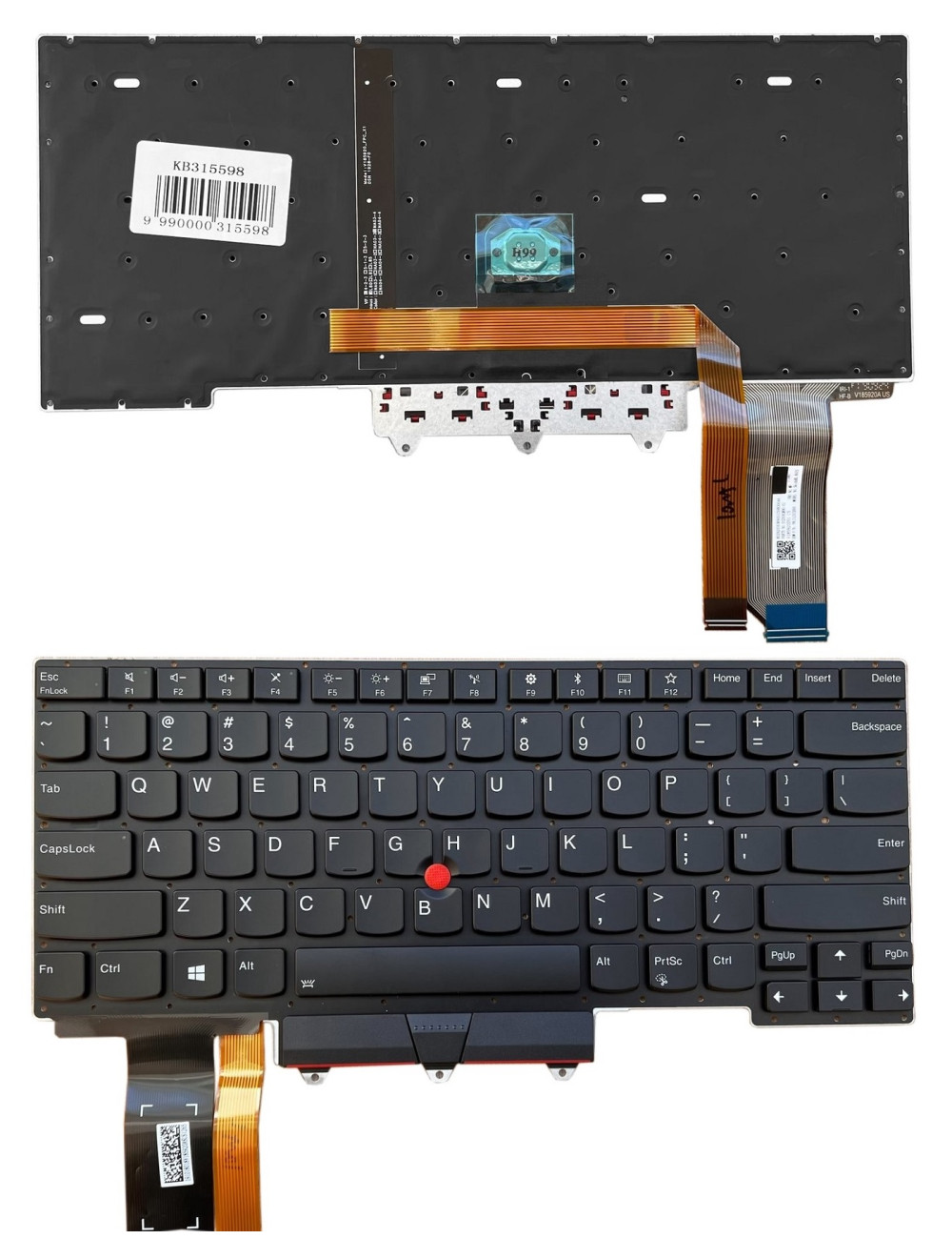 Keyboard LENOVO Thinkpad E14, with Trackpoint, with Backlight, US