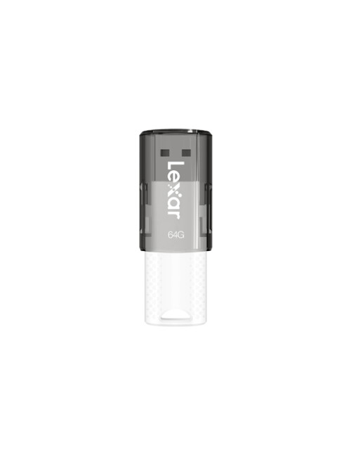 Lexar | Flash drive | JumpDrive S60 | 64 GB | USB 2.0 | Black/Teal