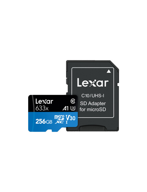 Lexar | High-Performance 633x | UHS-I | 256 GB | micro SDXC