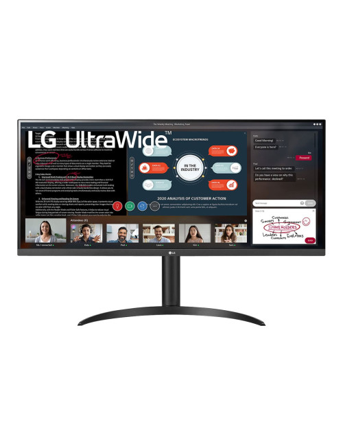 LG | 34WP550-B | 34 " | IPS | UltraWide Full HD | 21:9 | 5 ms | 200 cd/m | Black | Headphone Out | HDMI ports quantity 2 | 75 Hz