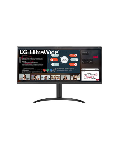 LG | 34WP550-B | 34 " | IPS | UltraWide Full HD | 21:9 | 5 ms | 200 cd/m | Black | Headphone Out | HDMI ports quantity 2 | 75 Hz