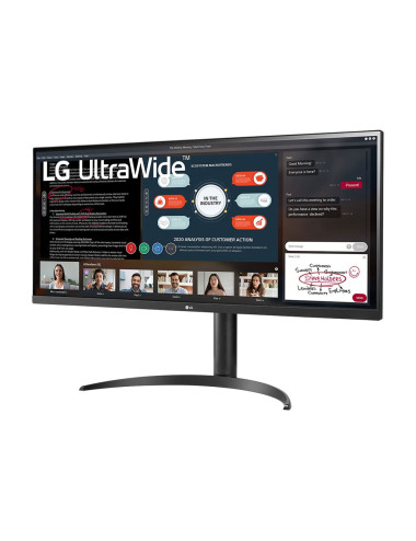 LG | 34WP550-B | 34 " | IPS | UltraWide Full HD | 21:9 | 5 ms | 200 cd/m | Black | Headphone Out | HDMI ports quantity 2 | 75 Hz