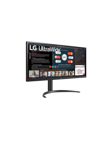 LG | 34WP550-B | 34 " | IPS | UltraWide Full HD | 21:9 | 5 ms | 200 cd/m | Black | Headphone Out | HDMI ports quantity 2 | 75 Hz