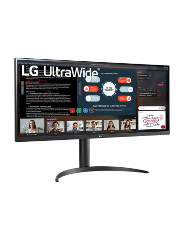 LG | 34WP550-B | 34 " | IPS | UltraWide Full HD | 21:9 | 5 ms | 200 cd/m | Black | Headphone Out | HDMI ports quantity 2 | 75 Hz