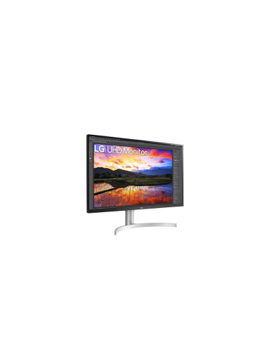 LG | Monitor | 32UN650P-W | 32 " | IPS | 3840 x 2160 pixels | 16:9 | 5 ms | 350 cd/m | HDMI ports quantity 2 | 60 Hz