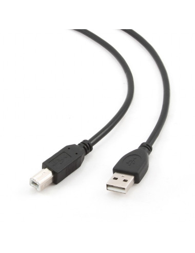 Gembird | Cable | USB2 AM-BM | Lightning to USB | Gold plated contacts, moulded cable | Black