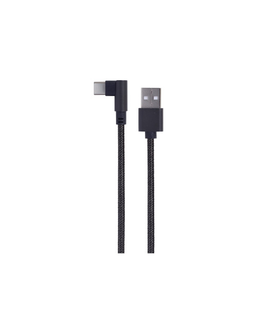 Gembird | Angled USB Type-C charging and data cable | CC-USB2-AMCML-0.2M | Black