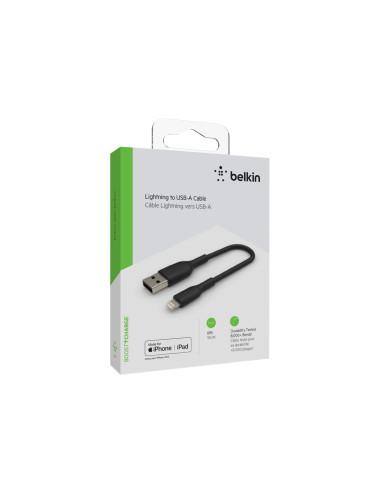 Belkin | BOOST CHARGE | Lightning to USB-A Cable | Black