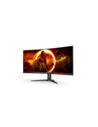 AOC | Monitor | CU34G2XE/BK | 34 " | VA | 3440 x 1440 pixels | 21:9 | 1 ms | 300 cd/m | HDMI ports quantity 1 | 144 Hz