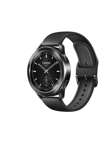 Watch S3 | Smart watch | AMOLED | 1.43 | Waterproof | Black