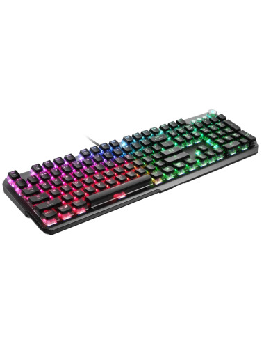 MSI | Gaming Keyboard | VIGOR GK71 SONIC BLUE | Gaming Keyboard | RGB LED light | US | Wired | Black | Numeric keypad | Blue Swi