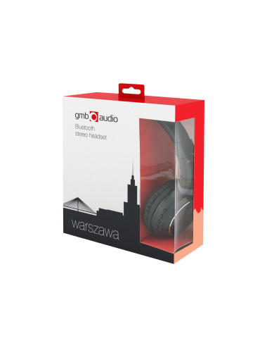 Gembird | BHP-WAW | Bluetooth stereo headset "Warszawa" | Wireless | On-Ear | Wireless | Black