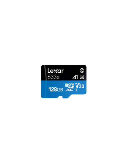 Lexar | High-Performance 633x | UHS-I | 128 GB | micro SDXC