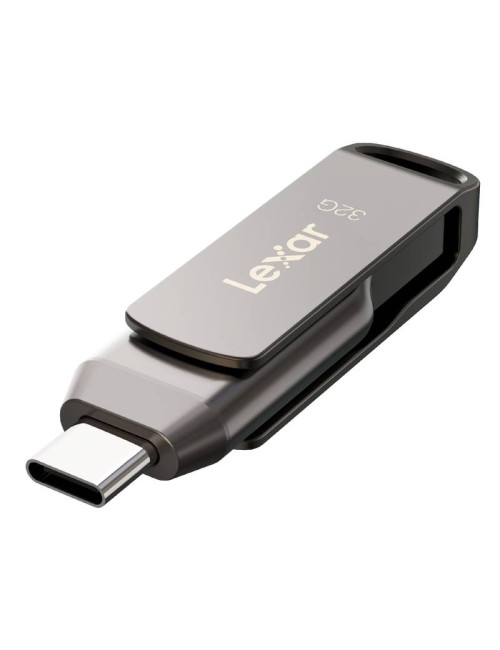 2-in-1 Flash Drive | JumpDrive Dual Drive D400 | 32 GB | USB 3.1 | Grey