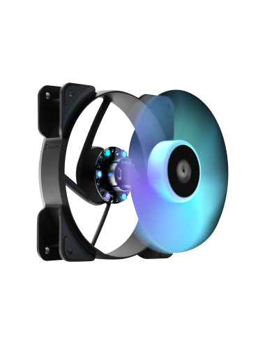 Fractal Design | Aspect 14 RGB PWM Black Frame | Power supply included | Case fan