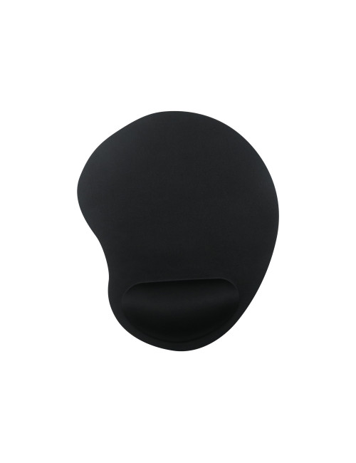 Gembird MP-ERGO-01 Mouse pad with soft wrist support, black Gembird