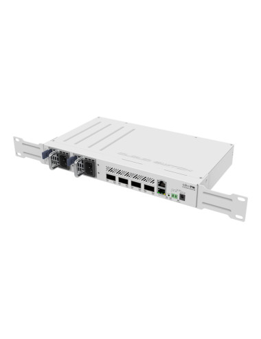 MikroTik | Cloud Router Switch | CRS504-4XQ-IN | No Wi-Fi | 10/100 Mbit/s | Ethernet LAN (RJ-45) ports 1 | Mesh Support No | MU-