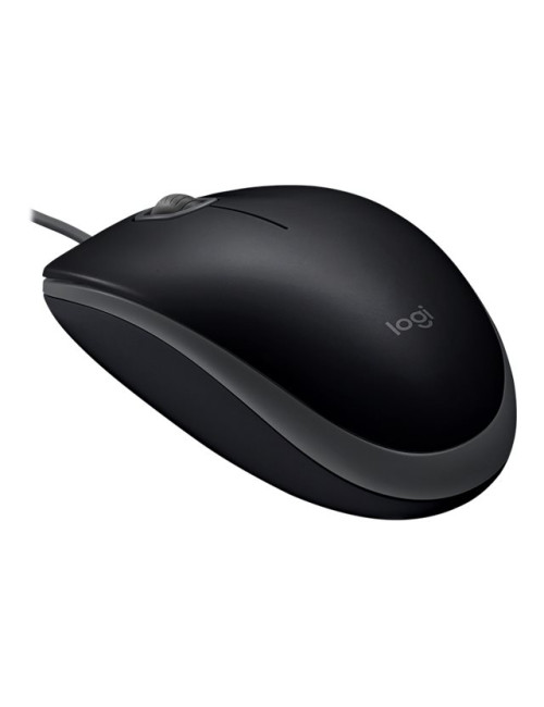 Logitech | Mouse | B110 Silent | Wired | USB | Black