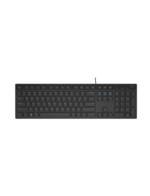 Dell Keyboard KB216 Multimedia Wired Ukrainian Black