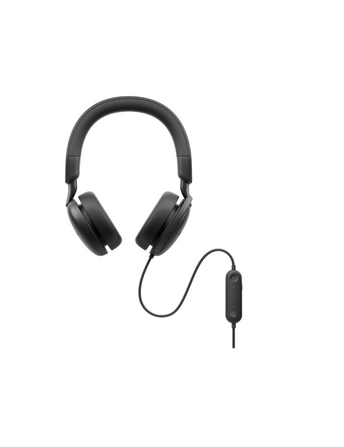 Dell Pro Wired On-Ear Headset WH5024 Built-in microphone ANC USB Type-A Black