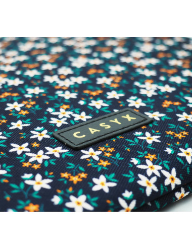 Casyx | Fits up to size 13 /14 " | Casyx for MacBook | SLVS-000013 | Sleeve | Midnight Garden | Waterproof