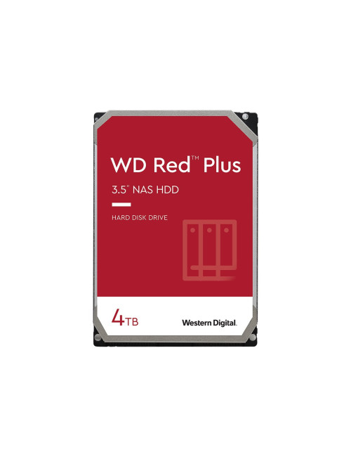 Western Digital | Hard Drive | Red WD40EFPX | 5400 RPM | 4000 GB | MB