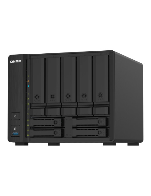 QNAP | 9-Bay QTS NAS | TS-932PX-4G | Up to 9 HDD/SSD Hot-Swap | AnnapurnaLabs Alpine | AL324 ARM Cortex-A57 Quad-Core | Processo