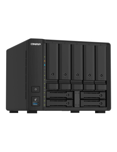 QNAP | 9-Bay QTS NAS | TS-932PX-4G | Up to 9 HDD/SSD Hot-Swap | AnnapurnaLabs Alpine | AL324 ARM Cortex-A57 Quad-Core | Processo