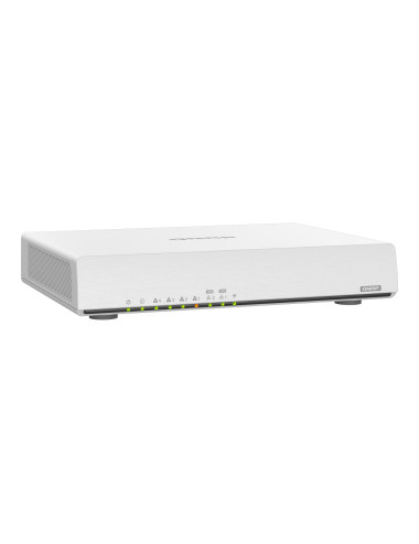 QNAP | Dual bandRouter | QHora-301W | 802.11ax | 10/100 Mbps (RJ-45) ports quantity | Mbit/s | Ethernet LAN (RJ-45) ports 6 | Me