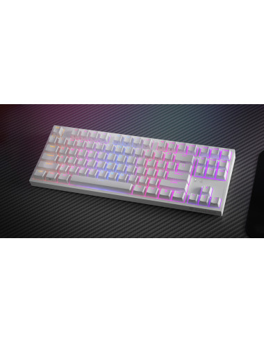 White | Mechanical Gaming Keyboard | THOR 404 TKL RGB | Genesis | Mechanical Gaming Keyboard | Wired | US | USB Type-A | 1005 g 