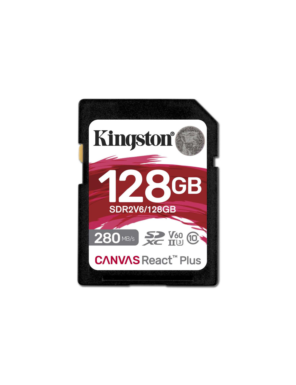 Kingston UHS-II Video Speed Class (V60) | 128 GB | SD | Flash memory class Class 10, UHS-II, U3, V60