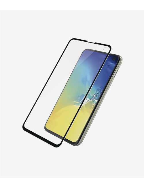 PanzerGlass | Samsung | Galaxy S10e | Glass | Black | Rounded edges 100% touch preservation | Case Friendly