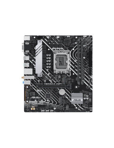 ASUS PRIME H610M-A WIFI | Processor family Intel H610 | Processor socket 1 x LGA1700 Socket | 2 DIMM slots - DDR5, non-ECC, unbu