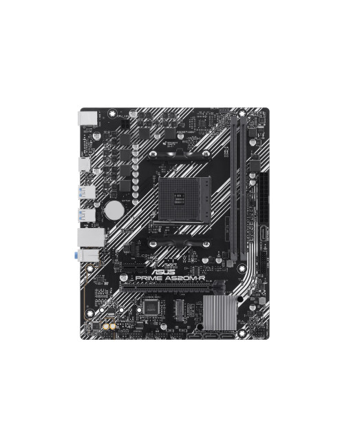 ASUS PRIME A520M-R | Processor family AMD A520 | Processor socket 1 x Socket AM4 | 2 DIMM slots - DDR4, ECC, unbuffered | Suppor